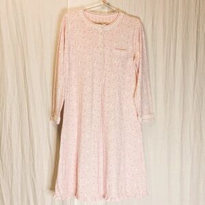 Karen Neuburger LS Nightgown Knit Details Sz 8